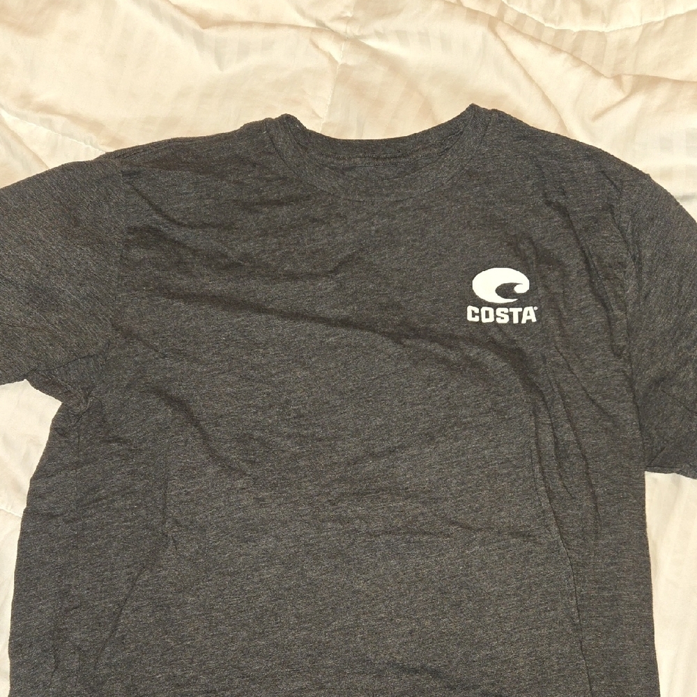 Costa Men's Charcoal Tee